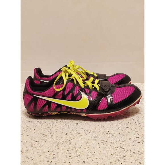 Women Sz 6.5 Multicolor Nike Zoom Rival S Track & Field Shoe 456811-530 preowned - Picture 7 of 10